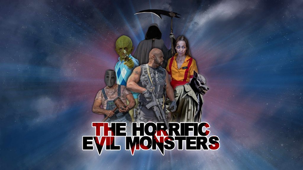 Un equipo de iconos del terror es la única esperanza del mundo en el tráiler de 'The Horrific Evil Monsters'