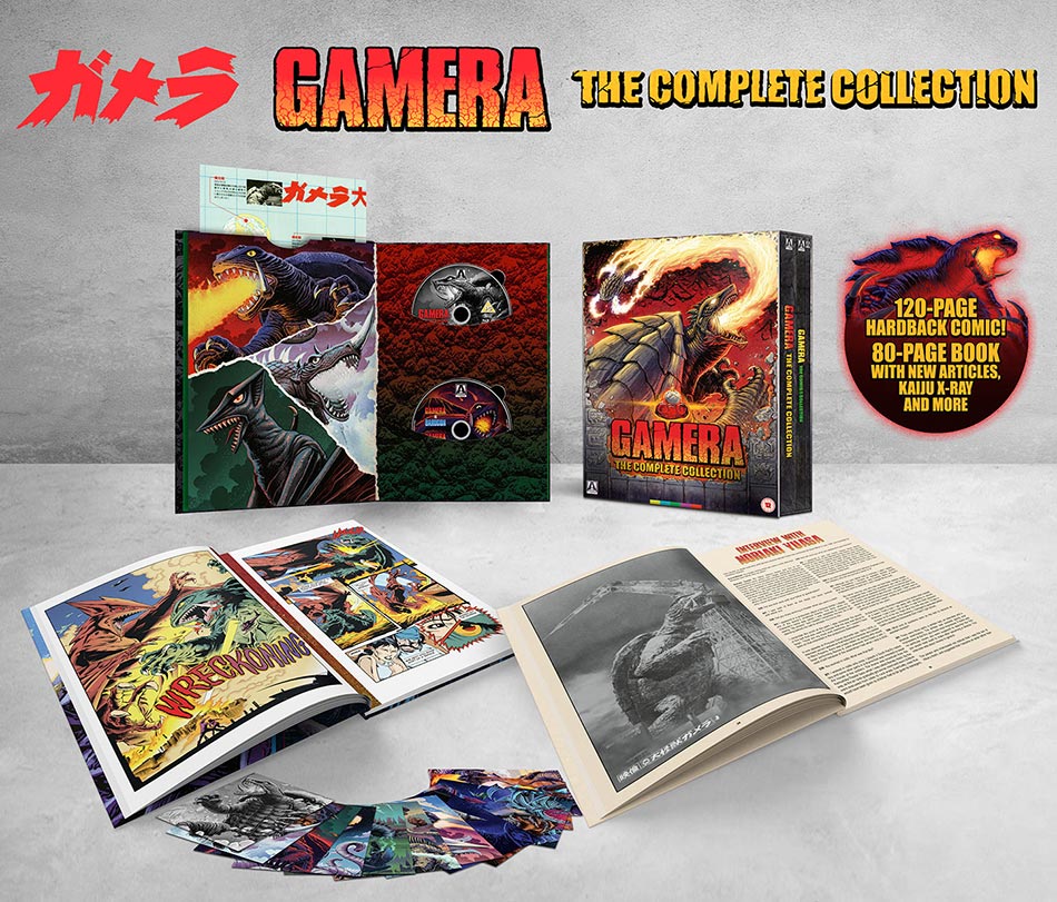 'Gamera: The Complete Collection' Edición limitada Blu-ray Boxset