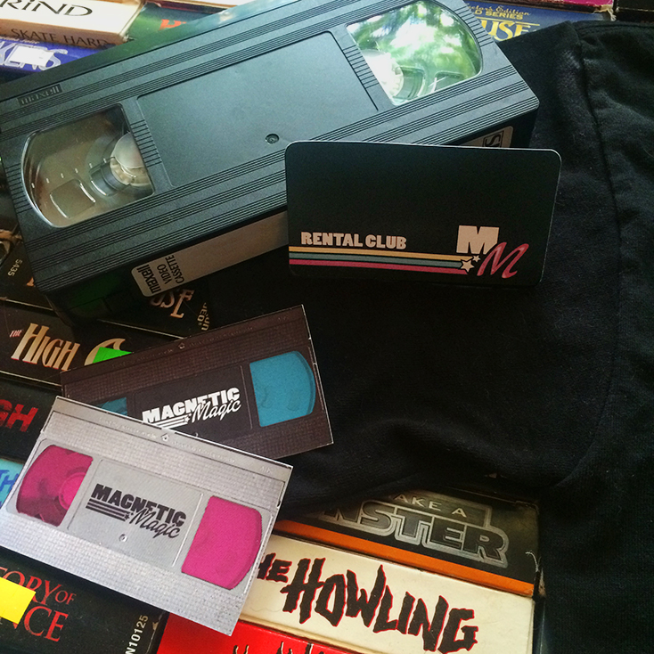 Nuevos tesoros de VHS de Magnetic Magic Rentals