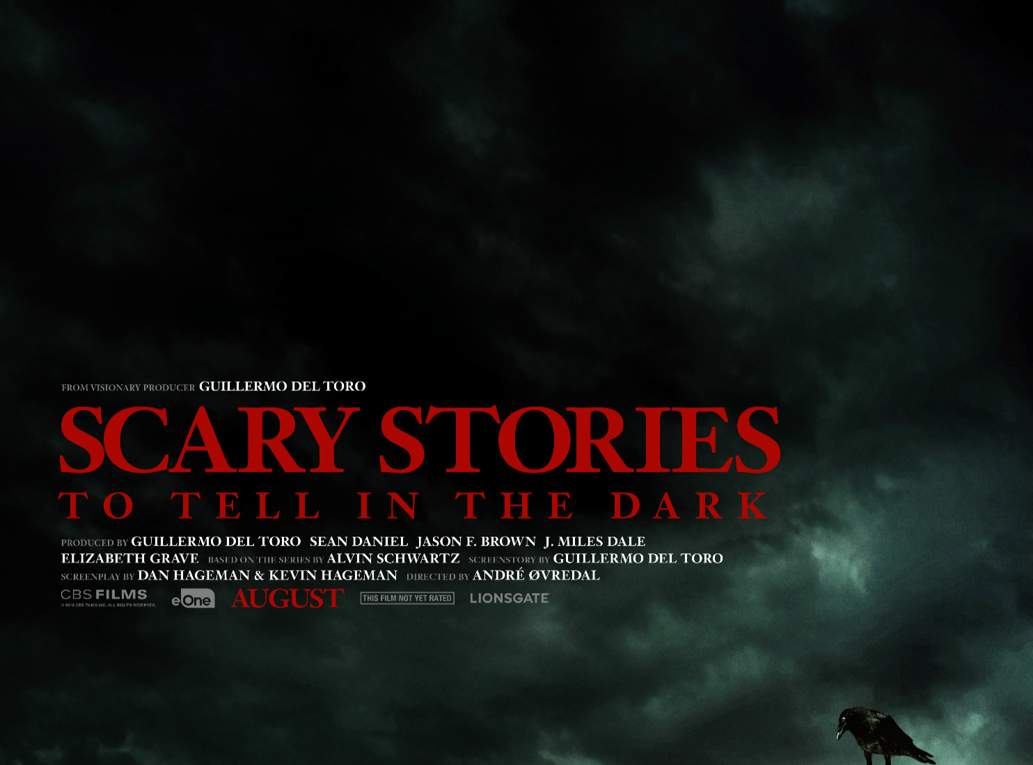 El póster de 'Historias de miedo para contar en la oscuridad' presenta un espantapájaros espeluznante