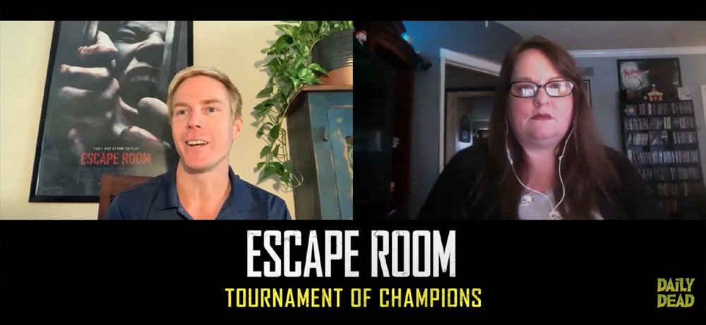 Entrevista en video: el director Adam Robitel habla sobre cómo subir las apuestas y jugar un nuevo juego para ESCAPE ROOM: TORNEO DE CAMPEONES