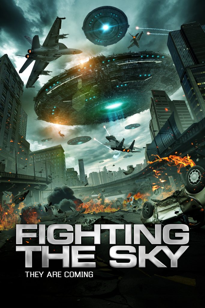 Este febrero, los alienígenas atacan en el thriller de ciencia ficción de Conrad Faraj 'Fighting The Sky'