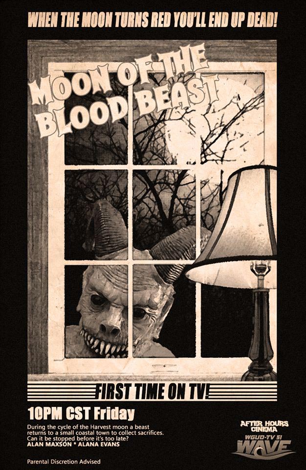 Estreno de la épica retro "Moon of The Blood Beast" que se emitirá en WGUD-TV 51
