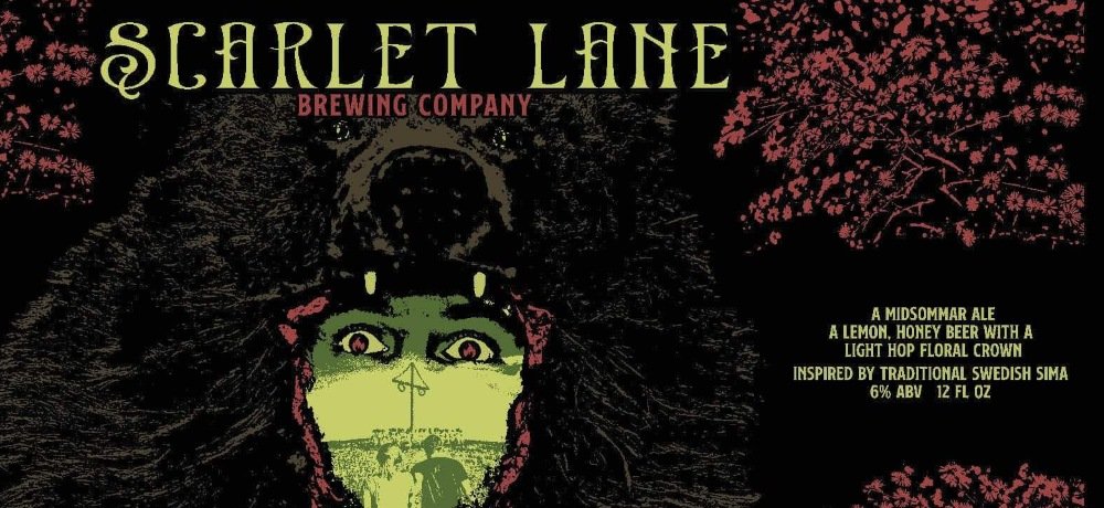 Exclusiva: Scarlet Lane Brewing Company lanzará una nueva cerveza inspirada en MIDSOMMAR el día de San Valentín