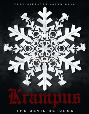 Póster Copo de nieve Krampus