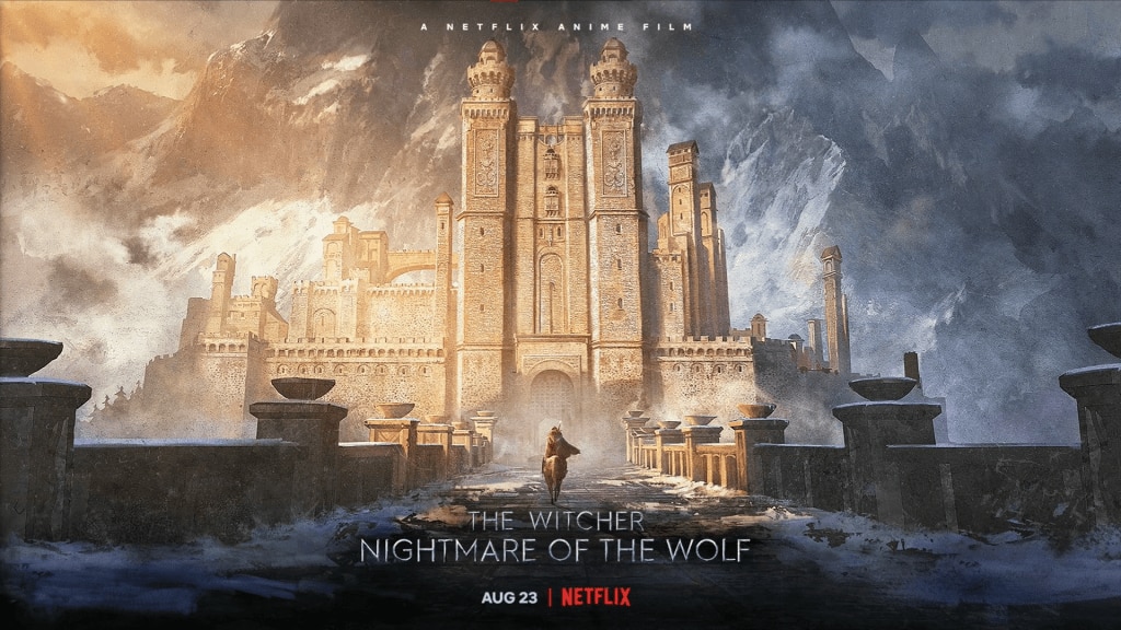 Banner de arte clave de The Witcher Nightmare of the Wolf - TRAILER: Mira el último avance de THE WITCHER: NIGHTMARE OF THE WOLF de Netflix