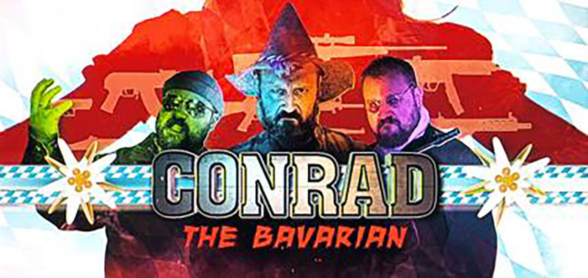 ¡La serie web Splatter de acción y comedia “Conrad the Bavarian” se estrena en línea!